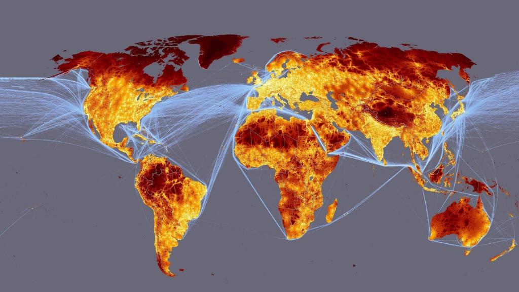 火热的世界地图