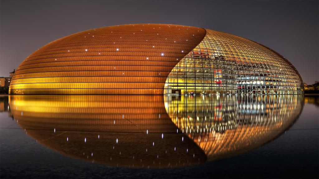 体育场的现代建筑学在中国
