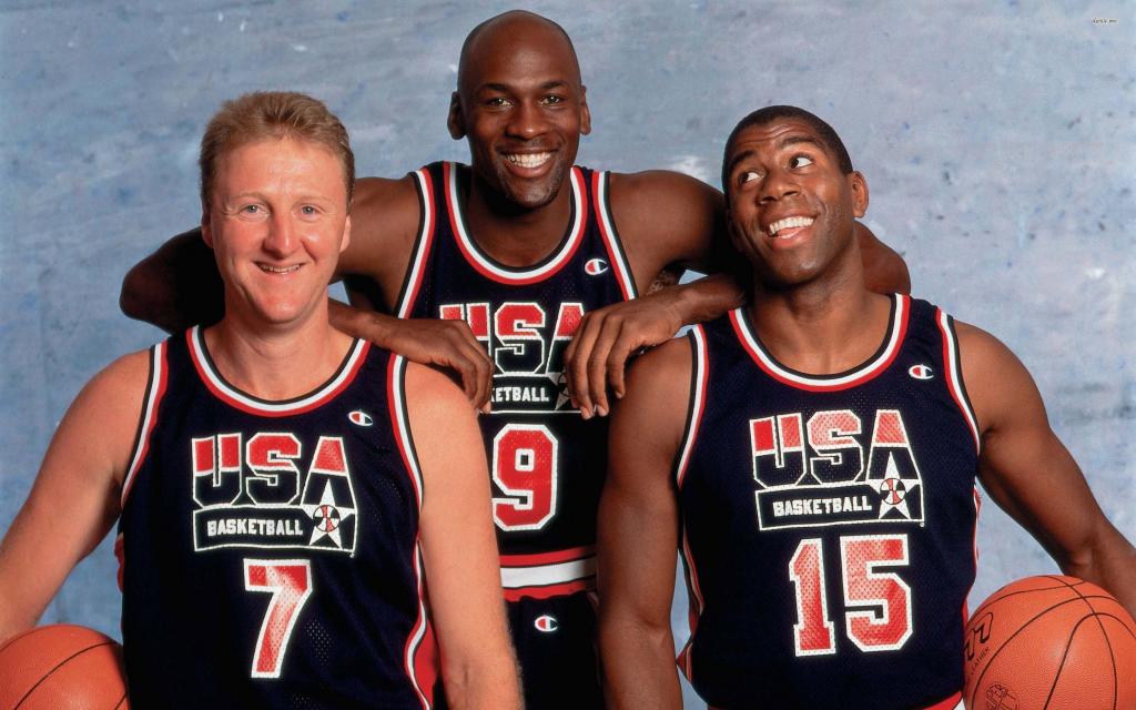三名着名的篮球运动员