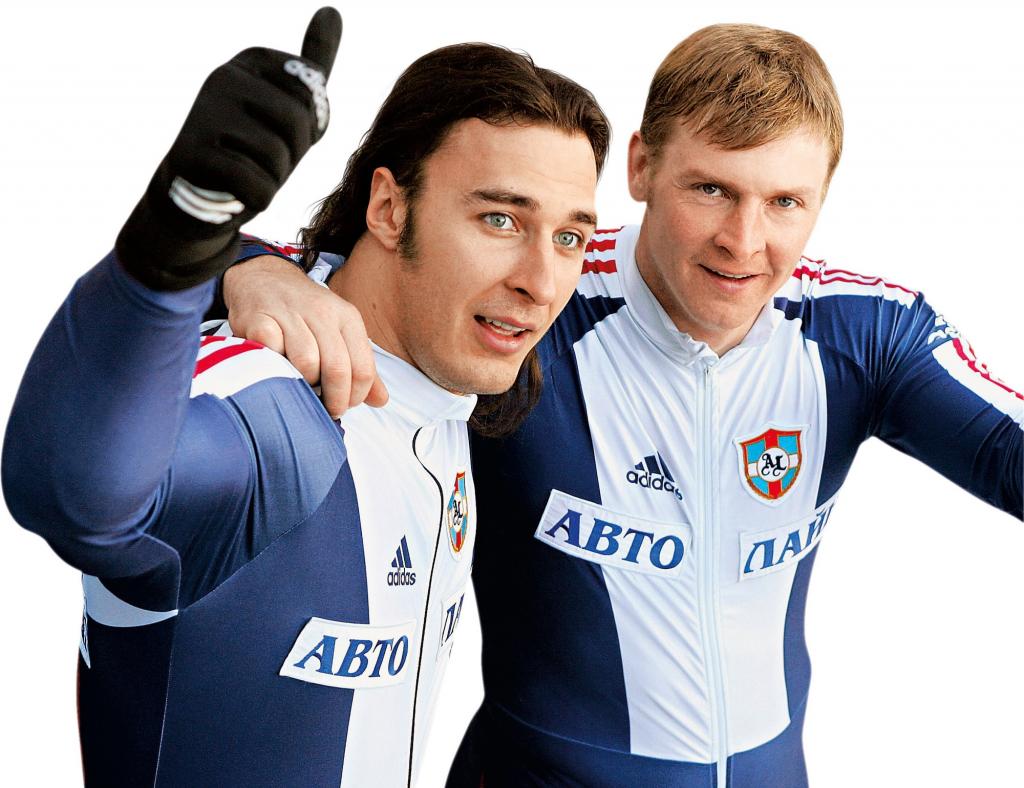 2014年索契Alexei Voevoda和Alexander Zubkov金牌