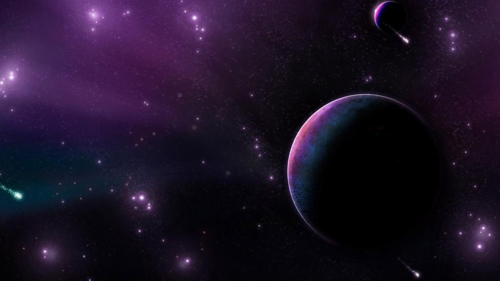 紫色的空间